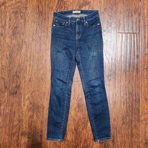 High waist skinny jeans